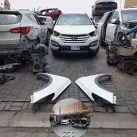 قطعات سانتافه / درب صندوق کاپوت سپر سقف گلگیر چراغ