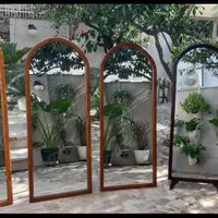 آینه قدی چوب نراد روسی (چوبین سازه)