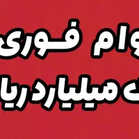 وام فوری یک میلیارد ریال کارمزد ۲/۹٪