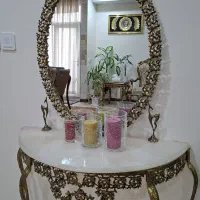 اینه کنسول برنجی