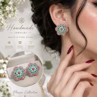 دستبند و گردنبند بافتنی