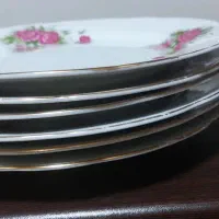 بشقاب قدیمی گلسرخی|کلکسیون اشیاء عتیقه|تهران, توحید|دیوار