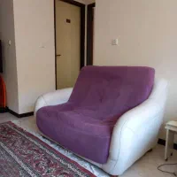 مبل دونفره رنگ یاسی رایگان