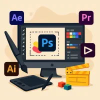 تدریس خصوصی فتوشاپ، پریمیر، افترافکت