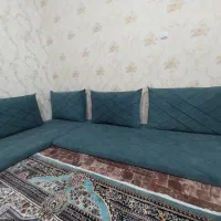 روکش بالش وتشک پر سه عدد تشک وشیشه عدد بالش