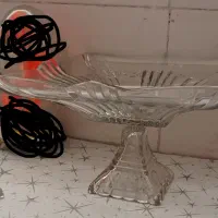 میوه خوری پایه دار کریستال|ظروف سرو و پذیرایی|نیشابور, سرآب کوشک|دیوار