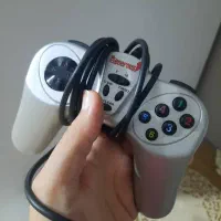 دو عدد دسته بازی کامپیوتر باسیم در حد نو