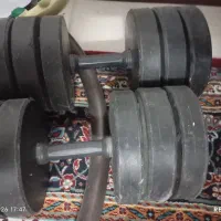 دو عدد دمبل بیست کیلویی