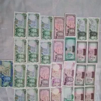 اسکناس های جقت بانکی و سکه مدال