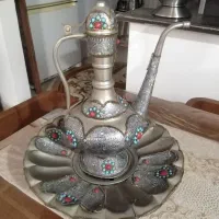 آفتابه لگن دکوری طرح قدیمی|کلکسیون اشیاء عتیقه|گرگان, |دیوار