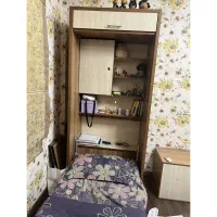 تخت کمجا به همراه کمدو تشک فروش فوری|تخت و سرویس خواب|ری, دولتآباد|دیوار