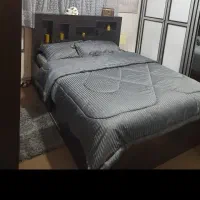 تخت خواب دو نفره چراغدار