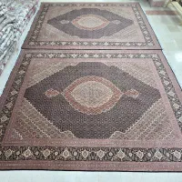 فرش طرح ماهی بافت ۵۰رج تبریز دستباف