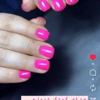 کاشت ناخن با لاک 350|خدمات آرایشگری و زیبایی|قم, پردیسان|دیوار