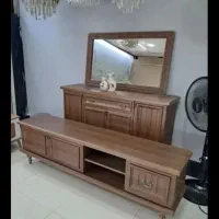 فروش ست میز تلویزیون آینه کنسول جاکفشی اقساطی|میز تلویزیون|کرمانشاه, |دیوار