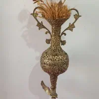 گل و گلدان برنز