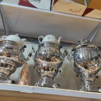 سماور گازی18ماه ضمانت تمام برنجی ب قیمت عمده