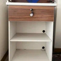 کمد دو طبقه چرخ دار