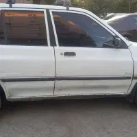 پراید سفید مدل ۸۹ بی رنگ