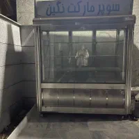 یخچال ویترینی تمام استیل ایستاده