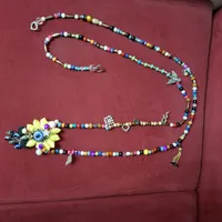 ست کامل لباس محلی با مینا و لچک و بندسیزن