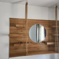 فروش ویترین کاملا چوبی با طراحی خاص