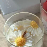 شمع بابونه دست ساز در انواع رنگ و شکل|صنایع دستی و سایر لوازم تزئینی|کرج, شعبان‌آباد|دیوار