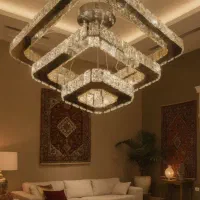 لوستر مدرن ۳طبقه 60/40/20 بزرگ