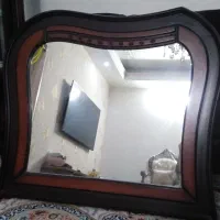 آینه حاشیه چوب