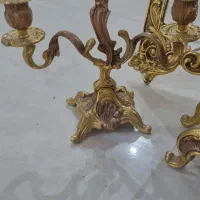 ایینه و شعمدان و ساعت قدیمی و رنگ‌ثابت|کلکسیون اشیاء عتیقه|تهران, تهران‌نو|دیوار
