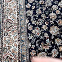 فرش سرمه ای ۹متری|فرش|همدان, |دیوار
