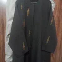 مانتو مشکی سایزبزرگ