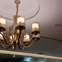 لوسترکم کار و درحدنو دوعدد|لوستر و چراغ آویز|اردبیل, |دیوار