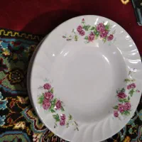 سرویس چینی گل قرمز
