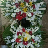 سه عدد تاج گل ترحیم و تبریک ، فروشی یکجا