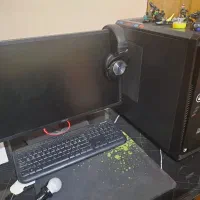 کیس و مانتیور گیمینگ در حد نو