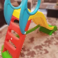 تاب. سرسره. صندلی .راکر ماهی. اسب بادی در حد نو|اسباب و اثاث بچه|کرمان, |دیوار
