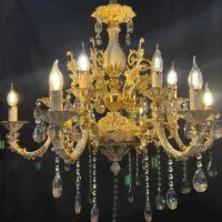 لوستر ایران|لوستر و چراغ آویز|قم, قلعه کامکار|دیوار