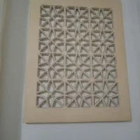 قاب طرح گره چینی سنتی ساعت سفالی عتیقه دکور یلدا|کلکسیون اشیاء عتیقه|شیراز, سعدیه جنوبی|دیوار