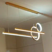 لاین نوری روکار و توکار|لوستر و چراغ آویز|خرم‌آباد, |دیوار