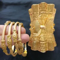 النگو و آستین طلا بسیار زیبا