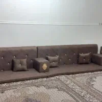 مبل خلیجی درحدنو۴ماه اوردمش|مبلمان خانگی و میز عسلی|اهواز, مجاهد|دیوار