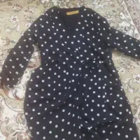 فروش تونیک  توپ توپی مدل یقه آمریکایی نمایشی