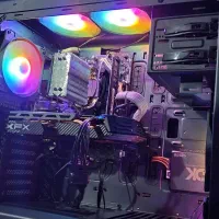 کیس نسل 14 مادربورد B760 رم 32 گرافیک 8 مانیتور 27|رایانه رومیزی|مشهد, جانباز|دیوار