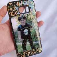 قاب گوشی با گل بابونه و عکس عزیزانتون