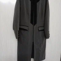 مانتوشلوار کارمندی سرمه‌ای و توسی سایز۴۶ سده لنجان