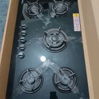 گاز رومیزی صفحه شیشه ای