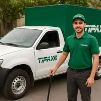 راننده وانت جهت جابه جایی بارهای تیپاکس