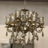 لوستر|لوستر و چراغ آویز|سنندج, |دیوار