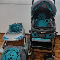 کالسکه،روروک و ساک کودک